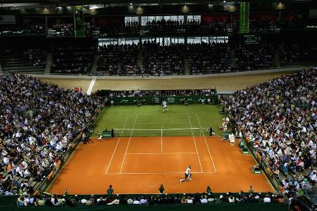 Auch 2007 steht in Zeichen des Zweikampfs Federer gegen Nadal. Besonderes Schmankerl: Dieses Showmatch im Mai. Rasenkönig Fe...