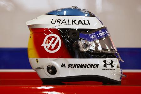 In Bildern: Mick Schumachers Helmdesign-Hommage an Papa Michael