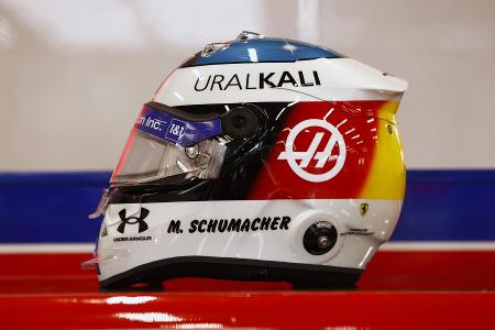 In Bildern: Mick Schumachers Helmdesign-Hommage an Papa Michael