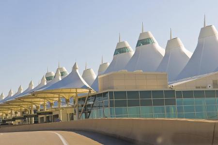 Top 10 größte Flughäfen Denver International Airport