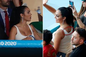 Was versteckt Ronaldo-Freundin Georgina Rodriguez hier im BH? 