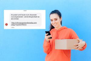 Vorsicht: Abzocke mit Paketankündigungen per SMS 