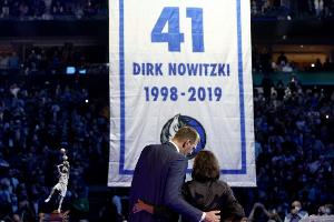 "41 Forever": Emotionale Würdigung für Nowitzki