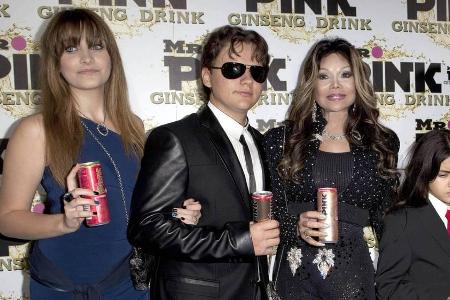 Paris, Prince Michael, La Toya und Blanket Jackson bei einer Veranstaltung 2012