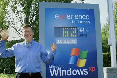 Mit dem neuen Windows XP, das Ende 2001 auf den Markt kommt, hält eine neue grafische Benutzeroberfläche Einzug.