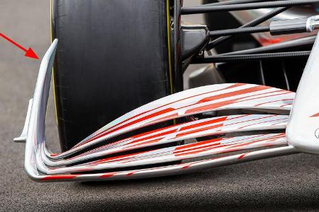 F1-Technik 2022 - Frontflügel / Nase