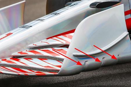 F1-Technik 2022 - Frontflügel / Nase