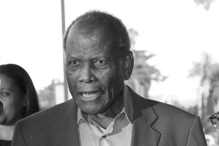Sidney Poitier war der erste schwarze Schauspieler, der einen Oscar als 