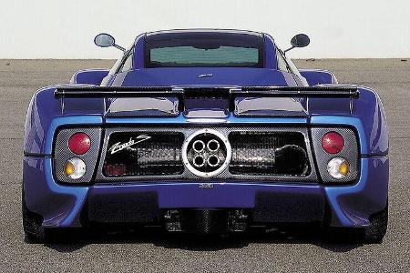 Pagani Zonda S, Heck