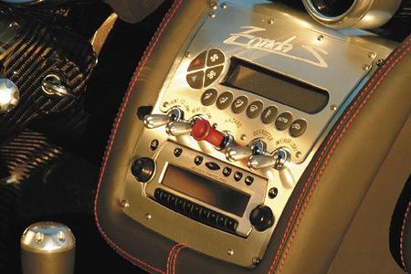 Pagani Zonda S, Innenraum, Cockpit