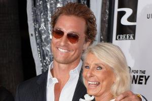 Matthew McConaughey gratuliert seiner Mutter zum 90. Geburtstag
