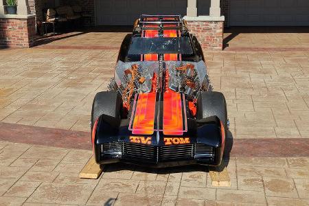 TV Tommy Ivo Showboat slingshot dragster Auktion vier V8