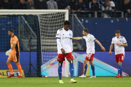 Trotz Führung und Überzahl: HSV verpasst Sieg gegen Düsseldorf