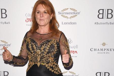 Sarah Ferguson hat in London gefeiert.