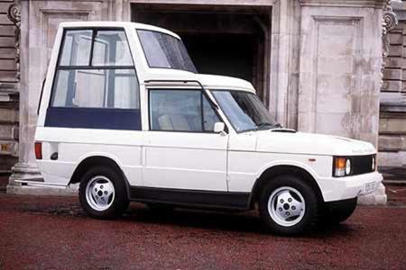 Range Rover als Papa-Mobil.