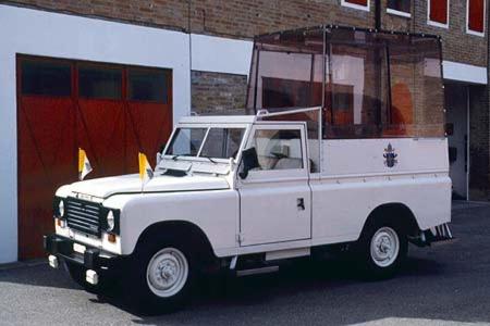 Land Rover als Papa-Mobil.