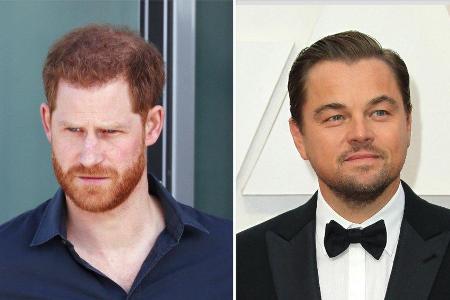 Prinz Harry (l.) und Leonardo DiCaprio machen sich gemeinsam für Afrika stark.