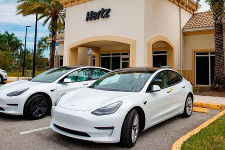 Hertz kauft 100.000 Tesla
