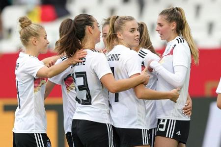 WM-Quali: DFB-Frauen feiern vierten Sieg