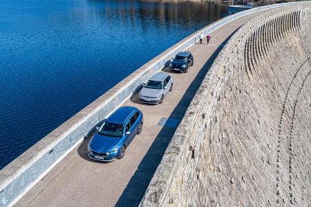 Mini Countryman, Skoda Octavia Scout, VW Golf Alltrack