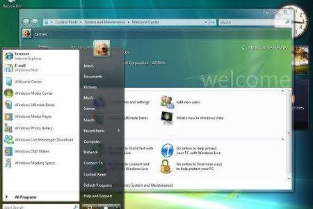 2007: Windows VistaIm Jahr 2007 stahl die optisch anspruchsvolle Oberfläche von MacOS X dem betagten Windows XP die Show. Mi...