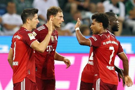 Bayern in Gladbach klarer Favorit