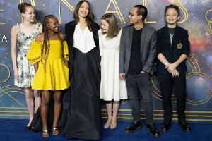 Angelina Jolie und ihre Kinder amüsieren sich in London