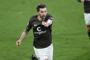 Burgstaller trifft auch gegen Ex-Klub: St. Pauli siegt in Nürnberg