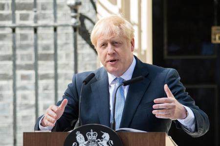UK-Premierminister Boris Johnson erkrankte im April schwer an Covid-19. Eine Woche lang lag er im Krankenhaus, sein Zustand ...