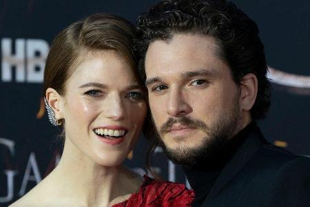 Kit Harington und Rose Leslie sind seit 2018 verheiratet. Kit Harington und Rose Leslie sind seit 2018 verheiratet.
