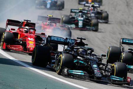 Lewis Hamilton - Mercedes - GP Brasilien 2021 - Sao Paulo - Rennen