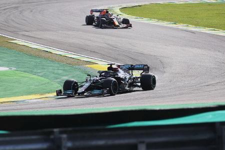 Lewis Hamilton - Mercedes - GP Brasilien 2021 - Sao Paulo - Rennen