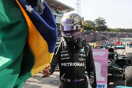 Lewis Hamilton - Mercedes - GP Brasilien 2021 - Sao Paulo - Rennen