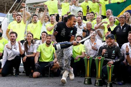 Lewis Hamilton - Mercedes - GP Brasilien 2021 - Sao Paulo - Rennen