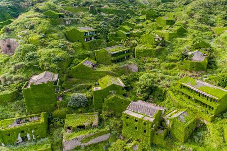 Beim Anblick des Dorfes Houtouwan auf der chinesischen Insel Shengshan kommt vielen auf Anhieb 