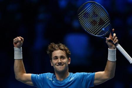 Norweger Ruud zittert sich gegen Rublew ins Halbfinale von Turin Norweger Ruud zittert sich gegen Rublew ins Halbfinale von Turin