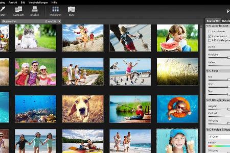 Etwas komplexer ist StudioLine PhotoBasic. Die Verwaltungsmöglichkeiten sind vielfältig, die Bearbeitungsoptionen recht weit...