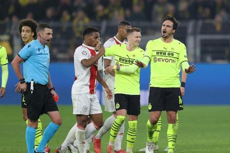 Trotz Leidenschaft in Unterzahl: BVB verliert gegen Ajax