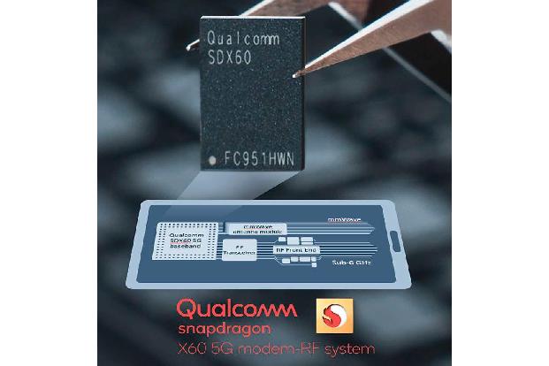Qualcomm hat mit dem X60 den ersten Chip angekündigt, mit dem sich über das 5G-Netz telefonieren lässt.