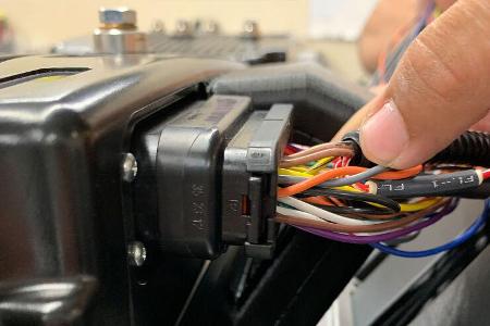 10/2019, Elektromotor in V8-Form von Electric GT