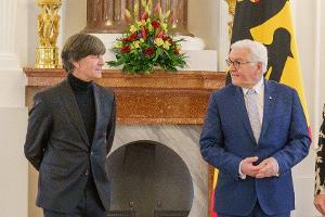 Bundespräsident Steinmeier hält Lobeshymne auf Joachim Löw