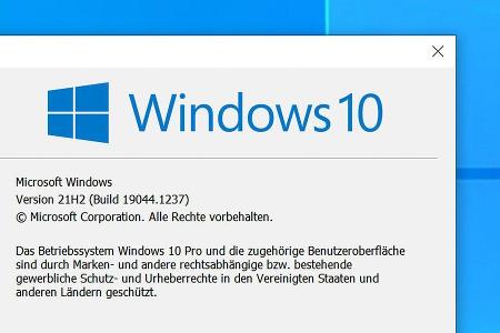 Die voraussichtlich letzte offizielle Windows-10-Version wird bis Oktober 2025 Sicherheits-Updates und eventuell kleinere Fu...