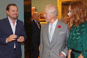 Leonardo DiCaprio trifft in Glasgow Prinz Charles und Stella McCartney