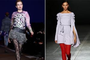 Von Netz bis Polka Dots: Statement-Strumpfhosen erobern den Herbst