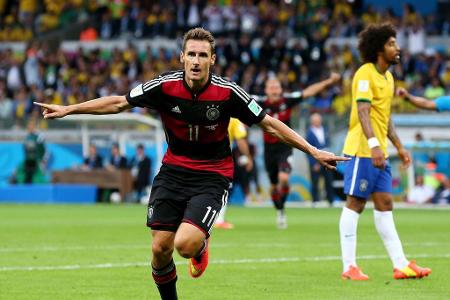 Platz 1: Miroslav Klose (71 Tore)