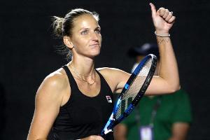 WTA Finals: Pliskova, Kontaveit und Sakkari siegen zum Auftakt
