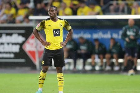 Entzündung am Auge: Moukoko reist von der U21 ab Entzündung am Auge: Moukoko reist von der U21 ab