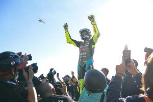 Rossi im letzten Rennen Zehnter - Dreifach-Sieg für Ducati