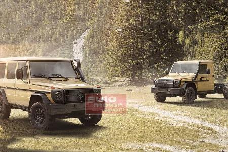 Mercedes G 464 Militaer Prototyp 2021
