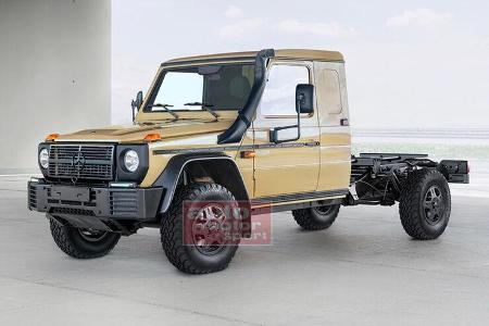 Mercedes G 464 Militaer Prototyp 2021